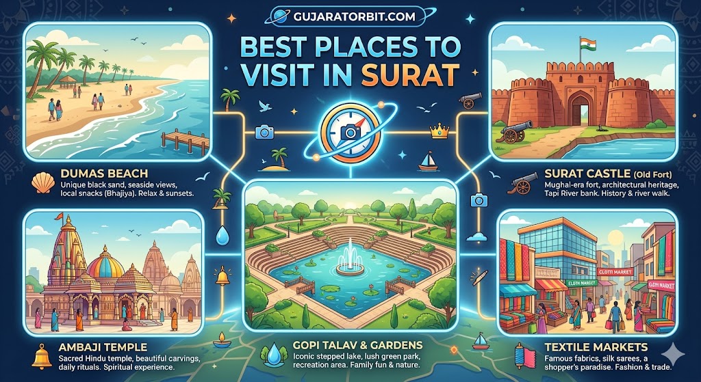 Best Places to Visit in Surat