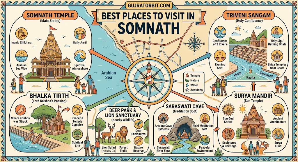 Best Places to Visit in Somnath