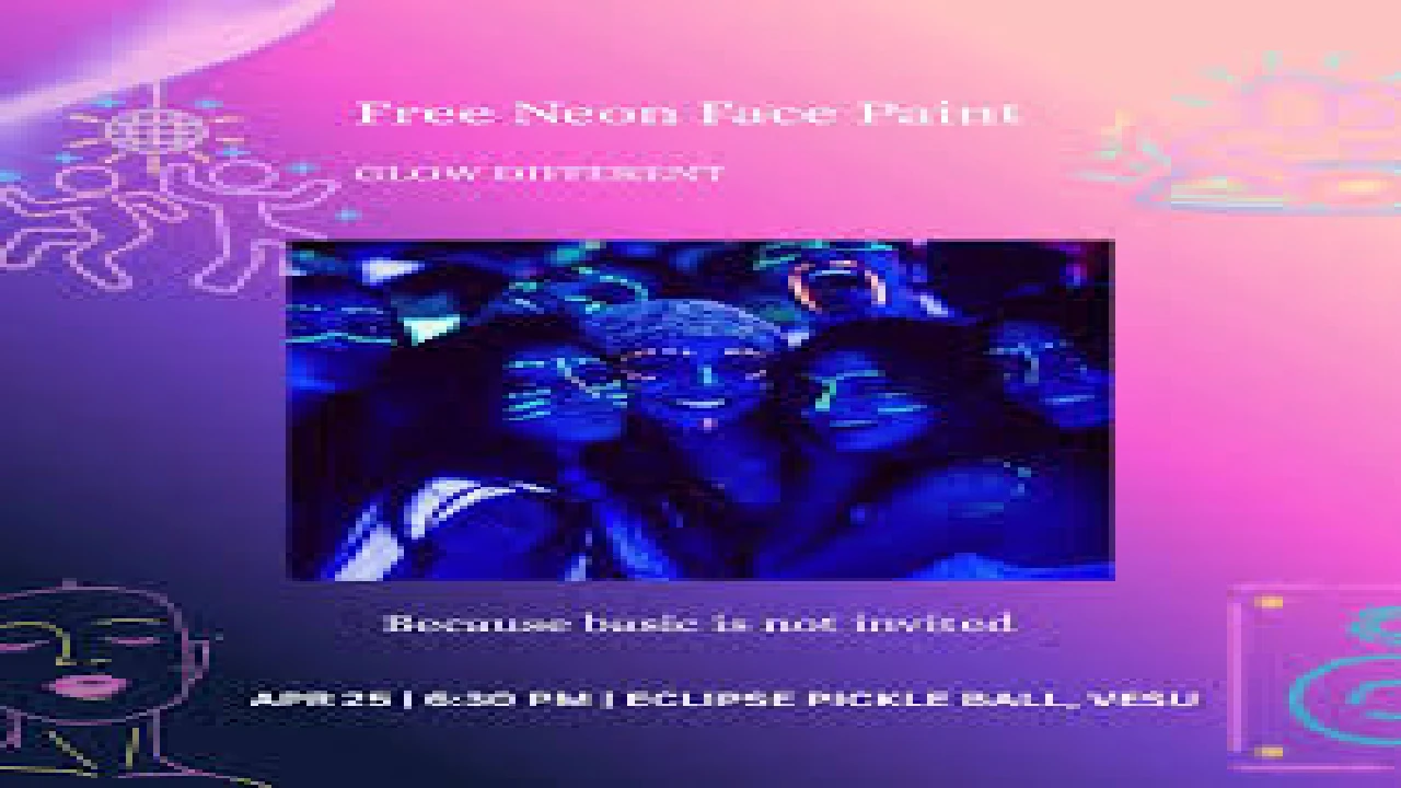 Surat Neon Night DJ Experience